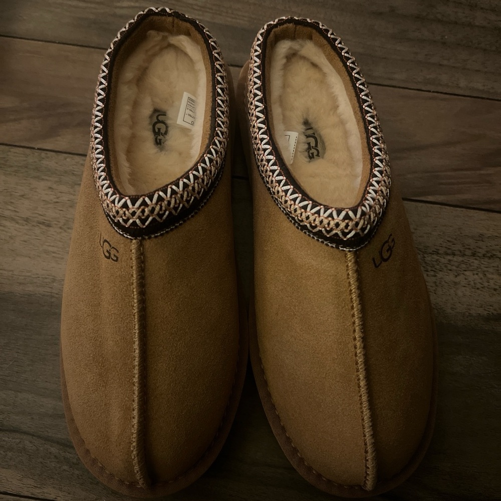 UGG Tan Suede Women's Slippers